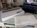 邁從（MCHOSE）G87 V2/K87S旋鈕無(wú)線(xiàn)機械鍵盤(pán)電競游戲客制化有線(xiàn)/藍牙三模gasket結構全鍵熱插拔筆記本電腦辦公 G87 V2 白色 快金軸 曬單實(shí)拍圖