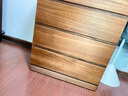 仟藝繪全實(shí)木斗柜整裝收納柜床頭柜現代簡(jiǎn)約家用小柜子客廳抽屜式儲物柜 寬六斗胡桃【長(cháng)60*寬43*高97cm】 曬單實(shí)拍圖