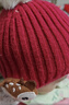 巴拉巴拉兒童帽子秋冬季男童女童可愛(ài)萌加厚保暖護耳帽舒適寶寶針織毛線(xiàn)帽 紅色調00366 90cm（適用頭圍50-52cm18-36月） 曬單實(shí)拍圖