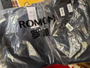 羅蒙（ROMON）夾克男士秋冬季外套純色立領(lǐng)百搭行政商務(wù)休閑商務(wù)男裝ii6深藍2XL 曬單實(shí)拍圖