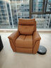 樂(lè )至寶LAZBOY泡泡瑪麗優(yōu)享真皮可轉可搖可躺手功功能沙發(fā)橙0.94m【7天】 曬單實(shí)拍圖