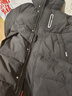 鴨鴨兒童羽絨服男童女童2024新款冬裝過(guò)膝中長(cháng)款中大童裝外套HR 黑色 175 曬單實(shí)拍圖