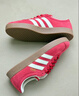 adidas「T頭鞋」VL COURT復古休閑板鞋德訓鞋男女阿迪達斯輕運動(dòng) 淺猩紅/暖香草色/黃色   39 曬單實(shí)拍圖