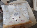 媽媽果嬰兒包被秋冬加厚純棉新生兒抱被a類(lèi)產(chǎn)房包單寶寶用品春秋四季a類(lèi) 新款【里層純棉】餅干小熊 曬單實(shí)拍圖