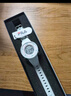 斐樂(lè )（FILA）手表夜光電子表運動(dòng)潮流防水學(xué)生表初高中大學(xué)生考試表 6557 曜石黑 曬單實(shí)拍圖