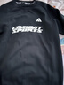 阿迪達斯（adidas）衛衣男2026新年新款運動(dòng)休閑棉質(zhì)經(jīng)典圓領(lǐng)衛衣套頭衫 黑白 L 曬單實(shí)拍圖
