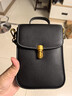 viney牛皮包包女包迷你手機小包洋氣單肩斜挎生日禮物高級感送女友老婆 曬單實(shí)拍圖