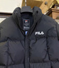 FILA 斐樂(lè )官方易烊千璽同款RGB多彩羽絨服冬季男士遠紅外發(fā)熱保暖外套 曬單實(shí)拍圖