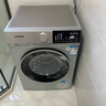 西門(mén)子（SIEMENS）【剛需推薦】IQ300全自動(dòng)變頻滾筒洗衣機家用大容量10KG智能除漬防過(guò)敏程序支持國補 WG52E1U80W 銀色 滾筒 曬單實(shí)拍圖