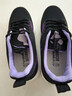 回力健步鞋春秋舒適媽媽鞋輕便運動(dòng)鞋女防滑中老年軟底老人1508黑紫36 曬單實(shí)拍圖