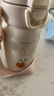 英氏（YEEHOO）保溫杯兒童水杯1-3歲嬰兒直飲吸管杯寶寶水杯喝水杯兒童水壺3-6歲 開(kāi)心兔保溫杯 500ml 曬單實(shí)拍圖