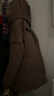 KOLON SPORT/可隆戶(hù)外羽絨服 女士防水防風(fēng)透濕中量連帽鵝絨夾克 LKDJ5WTT42-DN 深棕色 L 170/92A 曬單實(shí)拍圖