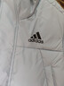 adidas 拒水長(cháng)款休閑保暖鴨絨羽絨服男女秋冬阿迪達斯官方輕運動(dòng) 藍色   M 曬單實(shí)拍圖