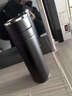 華明富光德國男士商務(wù)一鍵彈蓋速開(kāi)保溫杯316不銹鋼茶水分離車(chē)載水杯禮盒 遂空黑500ml 曬單實(shí)拍圖