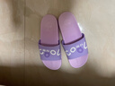 回力上?；亓ε肯募緵鐾闲阑竦讜r(shí)尚軟底耐磨夏季一字拖鞋外穿夏 3725淺紫色【標準碼】 38 曬單實(shí)拍圖