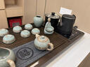 功夫茶具套餐家用整套茶幾全自動(dòng)上水一體式實(shí)木茶盤(pán)茶杯茶壺茶臺 福星高照+哥窯臥龍套裝 配雙桶 曬單實(shí)拍圖