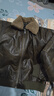 UR2025冬季新款男裝琥珀流光風(fēng)拼接毛領(lǐng)夾克外套UML150067 深棕綠 M 曬單實(shí)拍圖