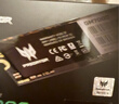 宏碁掠奪者（PREDATOR）1TB SSD固態(tài)硬盤(pán) M.2接口(NVMe協(xié)議) GM7000系列｜NVMe PCIe 4.0讀速7400MB/s  AI電腦存儲配件 曬單實(shí)拍圖