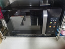 美的微波爐烤箱一體機 23L容量  變頻一級能效 平板易清潔多大功率 1000W燒烤光波速熱 C30 【更省電】 曬單實(shí)拍圖