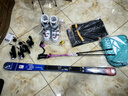 DYNASTAR法國滑雪板雙板兒童套裝初中級雪道內青少年雪鞋伸縮可調六件套 TEAM SPEED雙板+三扣伸縮雪鞋【青少年套裝】 140cm 曬單實(shí)拍圖