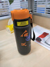 哈爾斯（HAERS）兒童保溫杯指紋水杯男孩女學(xué)生上學(xué)吸管杯智能解鎖杯子 黑600ml 曬單實(shí)拍圖