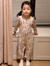 ELLE BABY寶寶連體睡衣純棉a類(lèi)空調服男童女童兒童家居服 草莓園 90cm 曬單實(shí)拍圖