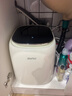 小吉（MINIJ）內衣洗衣機1kg母嬰洗衣機洗烘一體高洗凈比智能投放U20-MD 曬單實(shí)拍圖