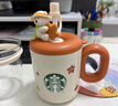 星巴克（Starbucks）杯子小熊甜品屋系列不銹鋼帶茶漏吸管杯套裝可愛(ài)桌面杯男女士送禮 不銹鋼帶茶漏吸管杯套裝 曬單實(shí)拍圖