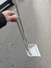 夢(mèng)庭 梳齒款防風(fēng)掃把簸箕套裝不銹鋼桿掃帚畚箕組合兩件套 灰色 曬單實(shí)拍圖