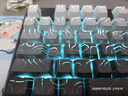 狼蛛（AULA）F2088pro機械鍵盤(pán)鼠標套裝等高線(xiàn)側刻漸變108鍵青軸茶軸紅軸電競游戲辦公臺式筆記本電腦 【等高線(xiàn)微塵灰】鍵鼠套裝-贈大桌墊 青軸【游戲辦公兼容】 曬單實(shí)拍圖