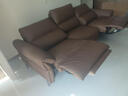 芝華仕頭等艙波特菲勒50795半青皮真皮電動(dòng)沙發(fā)朱古力2.7m沙發(fā)客廳家具 曬單實(shí)拍圖