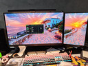 聯(lián)合創(chuàng  )新27英寸 4K超清144Hz雙模288Hz IPS屏HDR400硬件低藍光護眼 旋轉升降支架 電競游戲電腦顯示器27D1V 曬單實(shí)拍圖