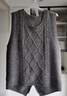 浪莎100%羊毛針織馬甲背心女秋冬新款圓領(lǐng)內搭無(wú)袖毛衣坎肩上衣 曬單實(shí)拍圖