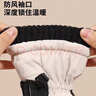 兼彩滑雪手套男秋冬加絨加厚防潑水騎行觸屏戶(hù)外運動(dòng)防寒保暖棉手套女 曬單實(shí)拍圖