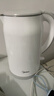 美的（Midea）電熱水壺養生母嬰級316L不銹鋼雙層無(wú)縫一體內膽防燙燒水壺 1.7L自動(dòng)智能斷電SH17M301PRO 曬單實(shí)拍圖