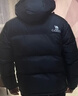 駱駝火山2.0羽絨服秋冬新款連帽加絨加厚面包服冬季短款羽絨服 暗夜黑/暗夜黑 男女同款,7130C L 曬單實(shí)拍圖