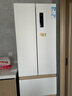 美菱（MeiLing）小確杏401升法式多門(mén)冰箱小戶(hù)型家用底部散熱60cm寬超薄窄門(mén)嵌入風(fēng)冷無(wú)霜BCD-401WFP9CZX國家補貼 曬單實(shí)拍圖