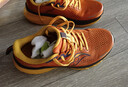 Saucony索康尼向導18Guide18男穩定輕便緩震舒適透氣休閑跑鞋桔紅41 曬單實(shí)拍圖