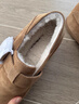 73Hours女鞋烤吐司2026年春季新款圓頭平底純色勃肯鞋休閑 曬單實(shí)拍圖