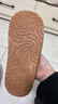 UGG同款 棉拖鞋女士冬季家居厚底防滑保暖外穿毛絨軟底半包跟棉鞋 栗色 38-39 【適合37-38】 曬單實(shí)拍圖