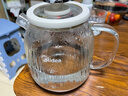美的（Midea）花漾0膠水全玻璃養生壺 多功能煮茶壺 母嬰燒水壺 恒溫電熱水壺 全自動(dòng)一體煮茶器1.2L YS12B302J 曬單實(shí)拍圖