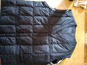 鴨鴨（YAYA）羽絨馬甲男短款保暖中老年冬季休閑鴨絨背心外套25093YYA新年衣服 曬單實(shí)拍圖