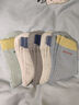 小豬班納新疆長(cháng)絨棉兒童運動(dòng)襪5雙裝中大童青少年男童學(xué)生防臭高彈中筒襪 曬單實(shí)拍圖