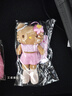 三麗鷗（SANRIO）NIC長(cháng)腿粉色黑皮HelloKitty愛(ài)心扣 毛絨玩具生日生日禮物 曬單實(shí)拍圖