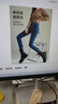自由系小腳加絨牛仔褲女2025秋季新款小黑褲高腰顯瘦彈力修身鉛筆緊身褲 曬單實(shí)拍圖