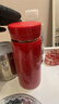 304不銹鋼保溫杯迷你口袋杯可愛(ài)水杯女學(xué)生高顏值便攜喝水杯子 Mini保溫杯紅色200ml 曬單實(shí)拍圖