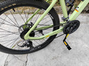 JEEP吉普山地車(chē)自行車(chē)雙碟剎變速減震鎂合金成人通勤越野山地車(chē)-MX100 青檸綠【輕量高顏值鎂合金車(chē)架】 26寸（適合身高145-160CM） 24速-日常通勤【加粗減震前叉】 曬單實(shí)拍圖