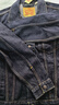 Levi's李維斯情侶同款美式經(jīng)典復古休閑時(shí)尚潮牌修身牛仔夾克外套 深藍色 M 曬單實(shí)拍圖