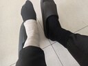 NAILEKESI N護腳踝保暖暖絨腳脖子防寒神器護腳腕護小腿關(guān)節保護男襪套腳后跟 曬單實(shí)拍圖