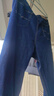 真維斯（Jeanswest）牛仔褲男2025秋冬寬松直筒褲韓版時(shí)尚百搭長(cháng)褲子男藍色38 曬單實(shí)拍圖